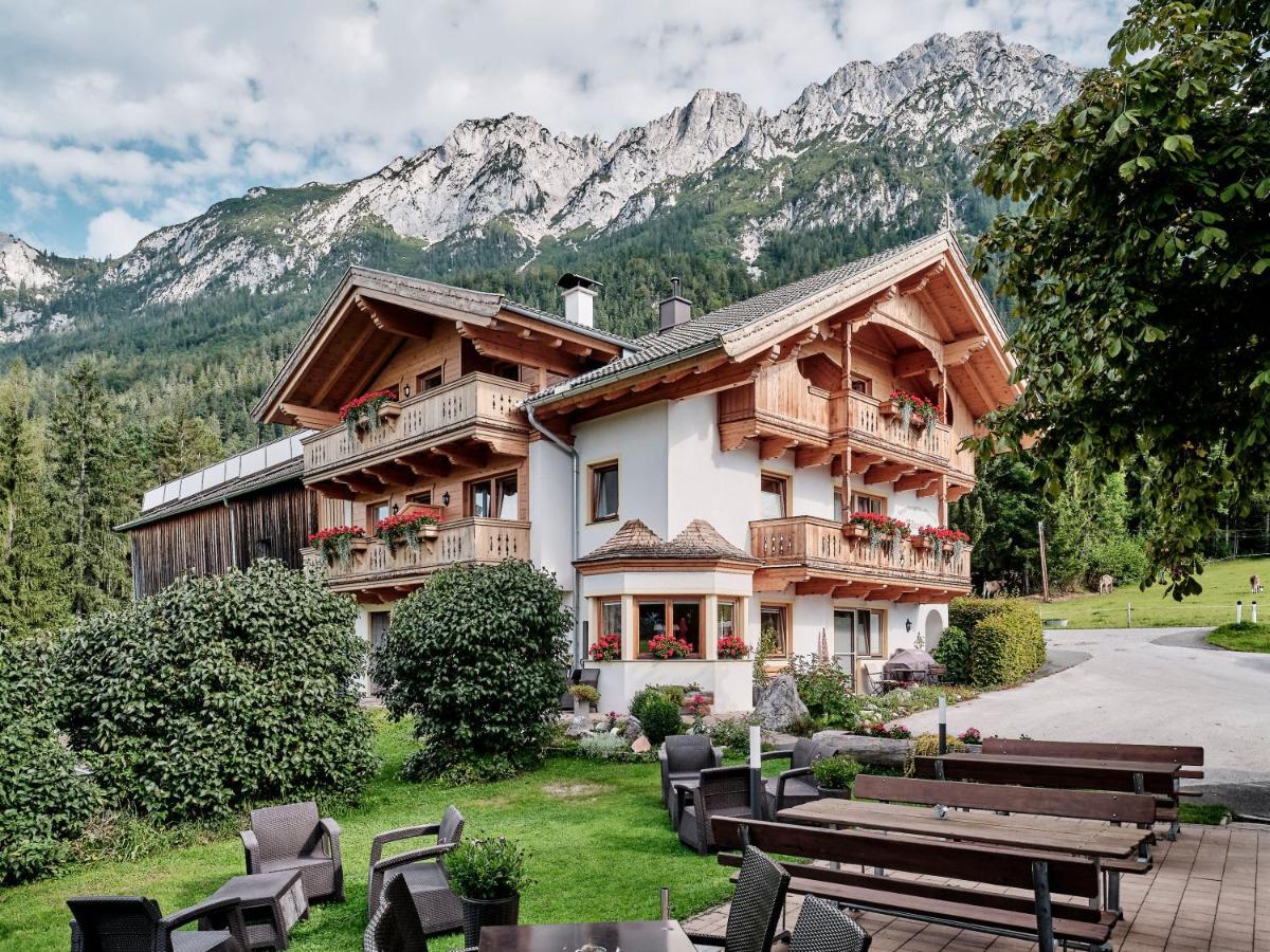 Berggasthof Baernstatt Шеффау-ам-Вильден-Кайзер Экстерьер фото