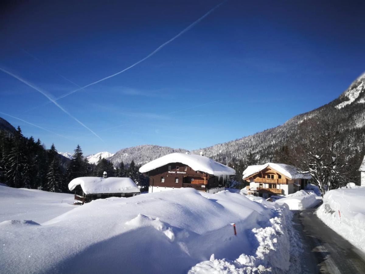 Berggasthof Baernstatt Шеффау-ам-Вильден-Кайзер Экстерьер фото